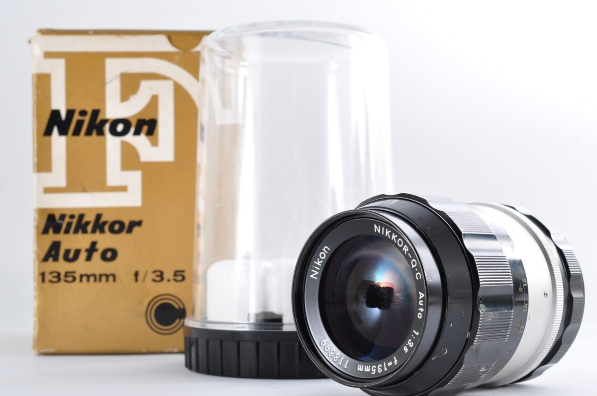 Nikon Ai Nikkor-Q.C Auto 135mm f/3.5 [Exc+2] From Japan