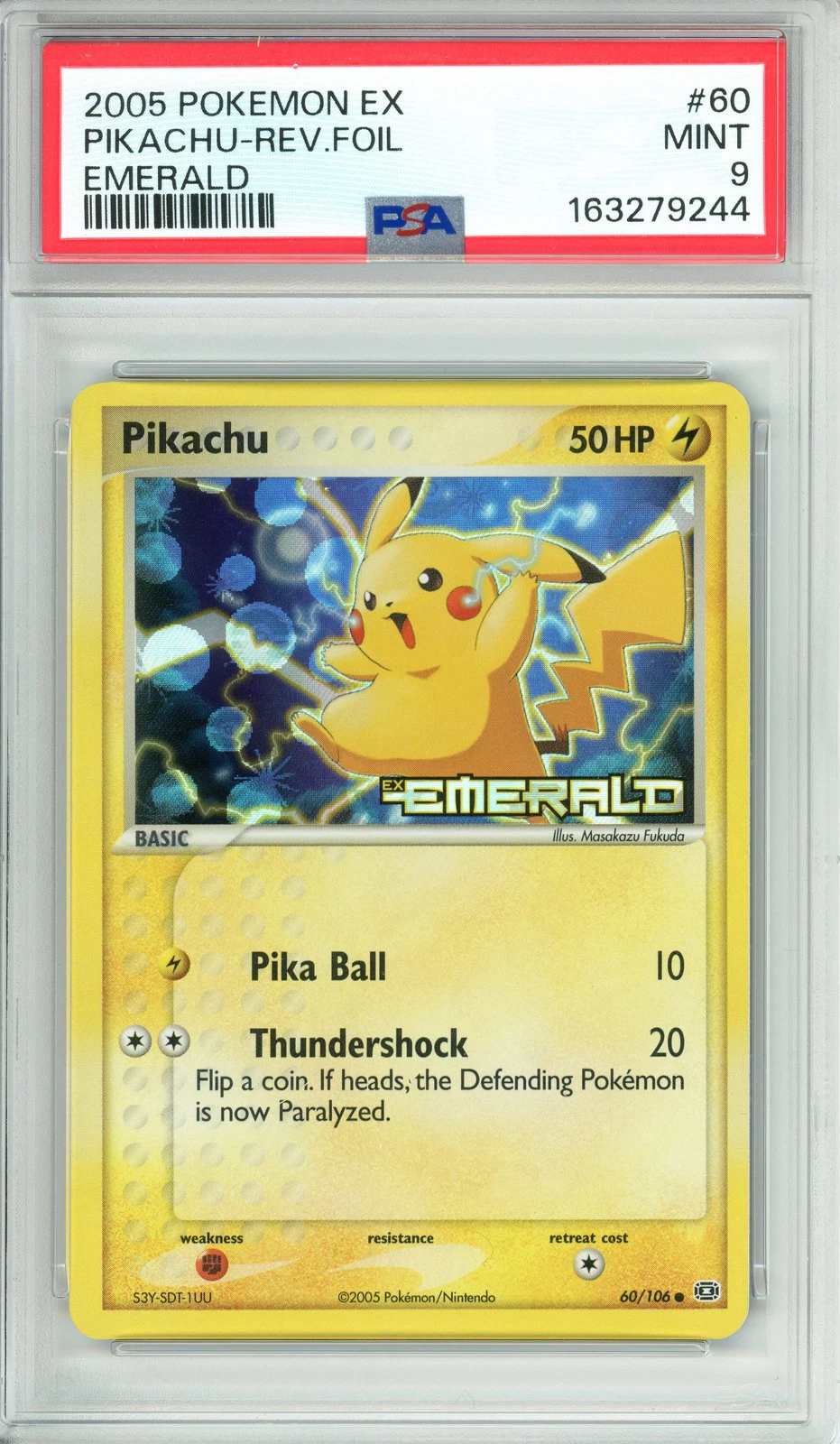 Pikachu - Emerald #60 Price & Value ($16.51) | PokeScope