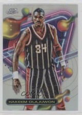 2023-24 Topps Cosmic Chrome Refractor Hakeem Olajuwon #47 HOF 1co7