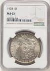 1903 Morgan Silver Dollar $1 – NGC MS63