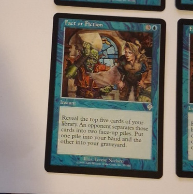 Fact or Fiction LP/NM MTG Invasion Magic the Gathering