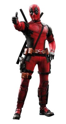 Hot Toys MMS490 Deadpool 2 Wade Wilson 1/6 Actionfigur gebraucht selten JP