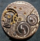 Waltham Model 1888 16s 17j Adjusted Hunter Pocket Watch Movement — photo 1