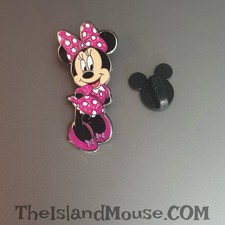 Minnie Mouse Lanyard Starter Pink Dress 2010 Disney Pin 82658