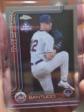 2025 Topps Pro Debut - Chrome Jonathan Santucci #PDC-150 (RC)