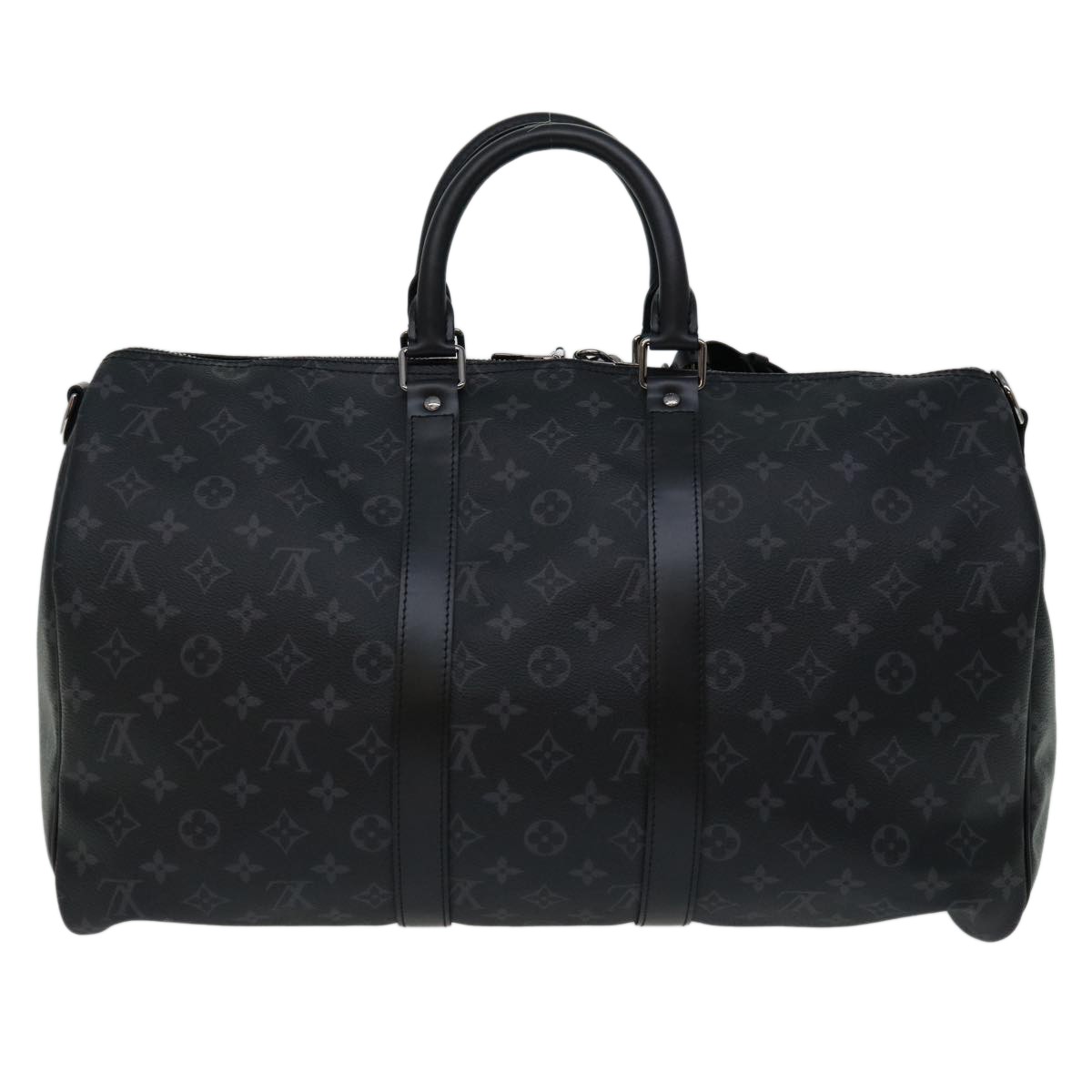 LOUIS VUITTON Monogram Eclipse Keepall Bandoulier… - image 3