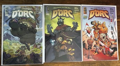 LOT OF 3 DORC #2A / 2B/ 2C INVINCIBLE COVERS IMAGE BEAN 2026 NM/NM+