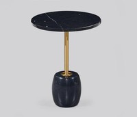 Schwarzer Couchtisch Luxus Kaffeetisch Wohnzimmer Design Beistelltische