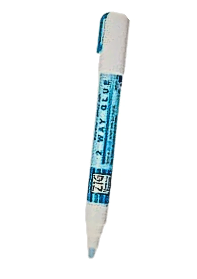 Paquete de 12 bolígrafos adhesivos punta cincel Kuretake Zig 2 vías 4 mm doble acción sin ácido Japón Foto 3 de 4