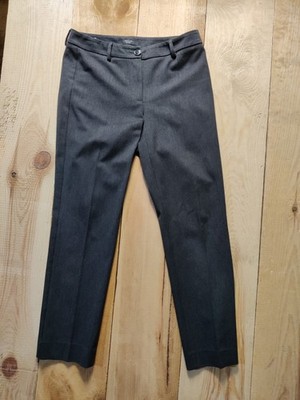 MAX MARA WEEKEND HOSE W30 L29 ANTHRAZIT ZIGARETTE FITW13 STRETCH FORMELL DAMEN