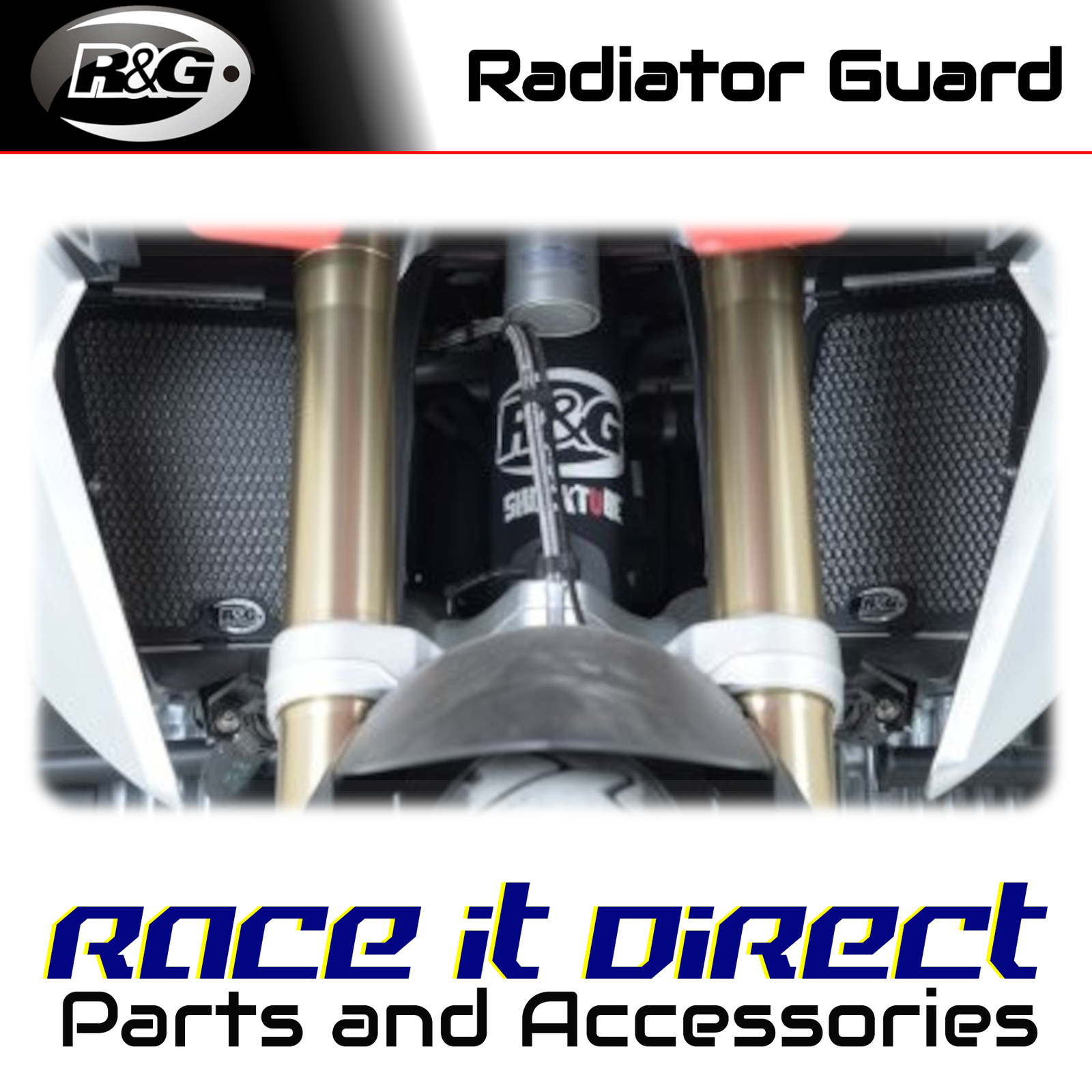 Aluminium Radiator Guard for BMW R1200GS 2013-2019 R&G
