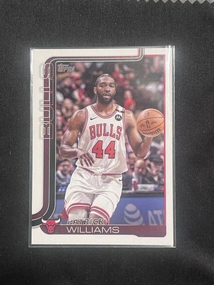 2025-26 Topps Flagship Basketball Patrick Williams-#38. Chicago Bulls