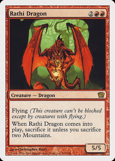 Rathi Dragon-Ninth Edition-Regular-210-MP