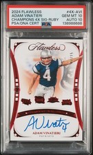 2024  FLAWLESS CHAMPIONS SIGNATURES ADAM VINATIERI RUBY 7/15