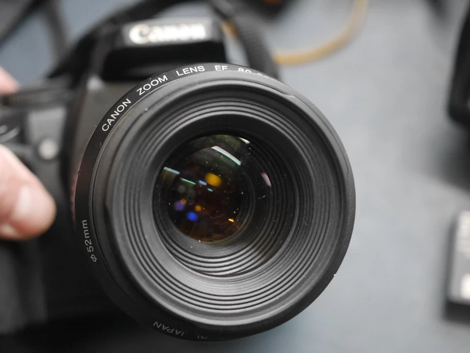 2x Canon EOS 400D 10.1 MP camera 18-55mm 80-200mm lenses WORKING - Image 2 of 4