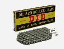 New DID 520 x 88 Links Standard Series Non Oring Natural Drive Chain