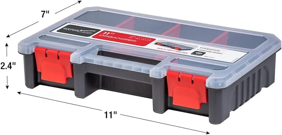 Versatile 3-Piece Organizer Set for Screws, Bolts & Craft Supplies – Portable - Image 4 of 4