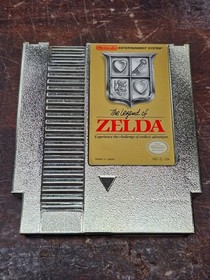 The Legend of Zelda: Complete Tested CIB Gold Cart Manual  (Nintendo, NES, 1987 