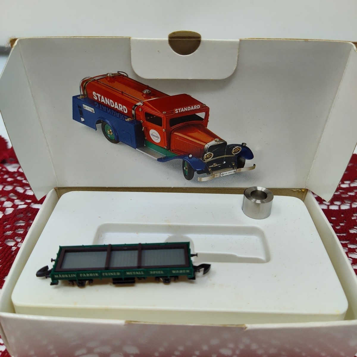 Marklin Mini Club Z 1993 Spec Edition Flat bed car orig box New
