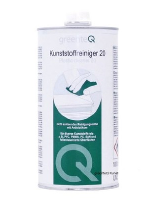 greenteQ Kunststoffreiniger 20 reiniger Öberflächen z.B. PVC, PMMA, PC, SAN