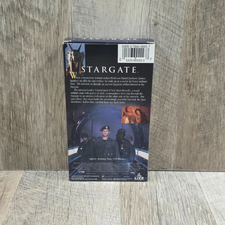 Stargate (1994) VHS Kurt Russel / James Spader - Image 3 of 4
