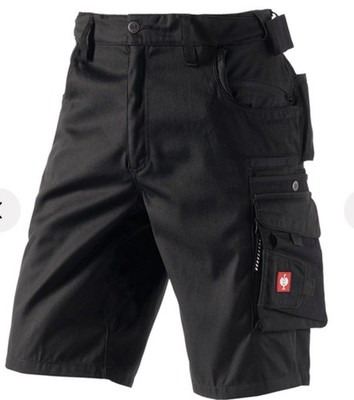 Engelbert Strauss e.s Motion Shorts Größe 48 Schwarz, Neu