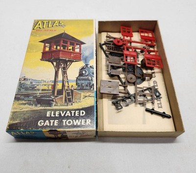 Atlas Model Railroad HO Scale Kit--Elevated Gate Tower #701 Vintage Open Box