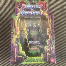 MOTU x TMNT Turtles of Grayskull SUPER SHREDDER 6  Deluxe Action Figure READ