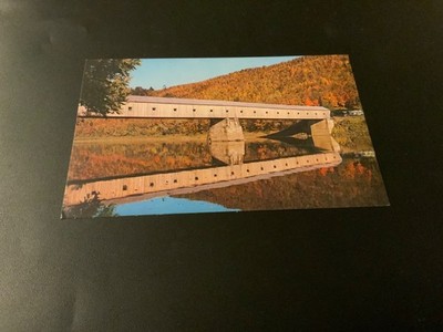 Windsor, Vermont-Cornish, N.H. ~ N.H. Covered Bridge - Unposted Vintage Postcard