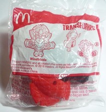 McDONALDS New TRANSFORMERS Happy Toy WINDBLADE Red Thailand MINT 2018 Seal McD