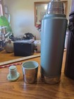 Vintage Aladdin Stanley Thermos A-944B Quart With Leather Carrying Case — photo 3