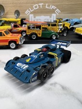 Vintage Aurora AFX G Plus Slot Car 6 Wheel Elf Tyrell Tested Strong!!!
