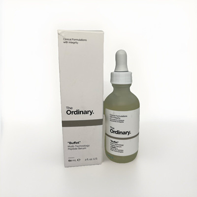 The Ordinary ''Buffet'' Multi-Technology Peptide Serum 2 oz 60 ml Large Anti aging