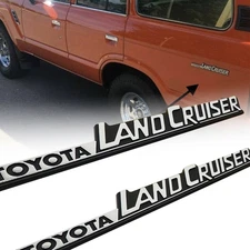 Quarter Panel Letter For Land Cruiser BJ60 FJ60 Emblem Raised Badge 7537060020