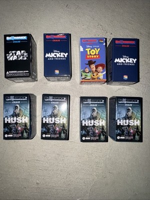 SEALED LOT 8 Medicom Be@rBrick 100% BEARBRICK CHASE STAR WARS BATMAN TOY STORY