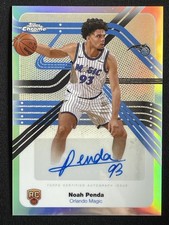 Noah Penda 2025-26 Topps Chrome Next Stop Refractor Auto RC #NS-NP -t4