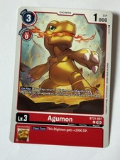Agumon Bt21-007 Digimon card game