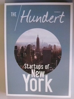 the Hundert ''Startups of New York'' - Europe's leading startup hardcover magazine