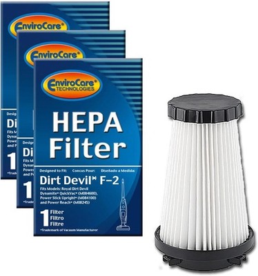 EnviroCare Premium Replacement HEPA Vacuum Filters Designed to Fit Dirt... 