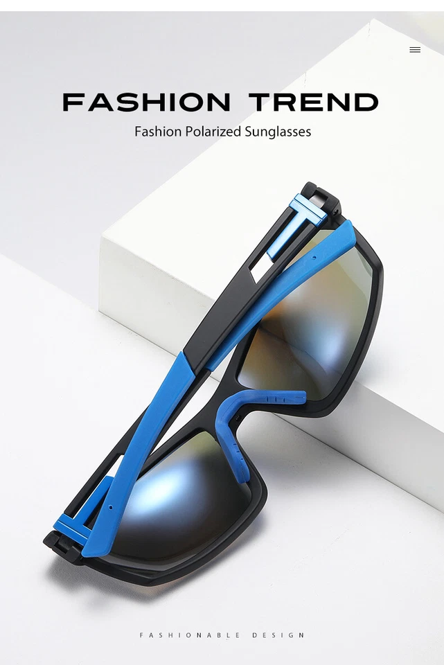 Elegantes gafas de sol deportivas polarizadas deslumbrantes gafas de sol de ciclismo al aire libre Foto 3 de 4