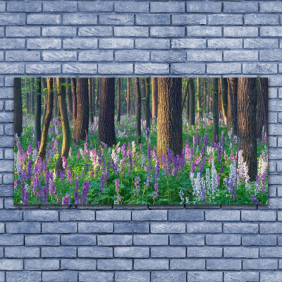 Acrylglasbilder Wandbilder aus Plexiglas  140x70 Wald Natur