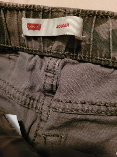 Levis Jogger Camo Pants Elastic Cuff Camouflage Cotton Elastane Blend Size 5 - Picture 6 of 6