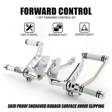 Forward Controls Kit Foot Pegs For Harley Dyna Street Bob Super Glide Low Rider