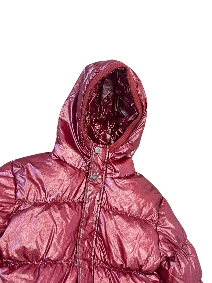 Appaman Kids 10 Brillo Brillante Royalre Rojo Hinchado Abrigo Chaqueta Abombado Foto 3 de 4