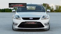 Schwarze Spoilerlippe Ford Focus ST MK2 Bj. 07-11 Ansatz Frontspoiler Schwert*