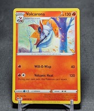 Volcarona Regular Rare Fire 2023 Crown Zenith Pokemon TCG Card 025/159
