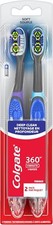Colgate 360 Vibrate Deep Clean Battery Operated Toothbrush, 2 Pack