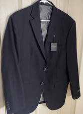 Pronto Uomo Mens black Suit Jacket Blazer Size 40R NWT