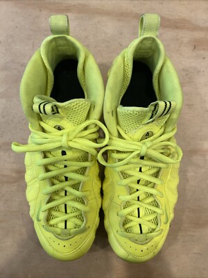 1171) Nike Air Foamposite Pro “Volt” Neon Yellow 624041-700 Men's