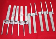 New 10 ea German Articulating Paper Forceps Straight Surgical Dental Instrument